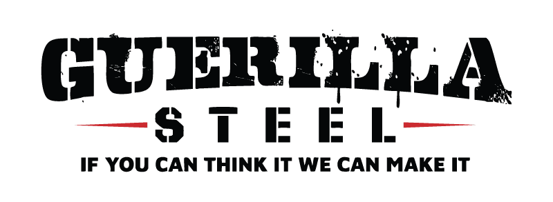 Guerilla Steel: Custom steel fabrication solutions.