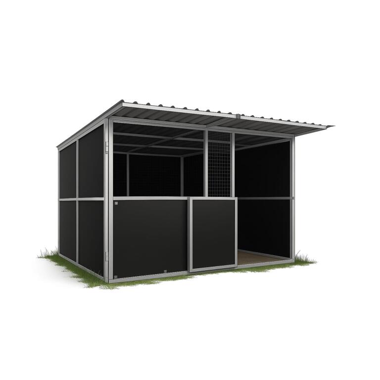 Illustration of Single standard Stable with Custom Ply Panels