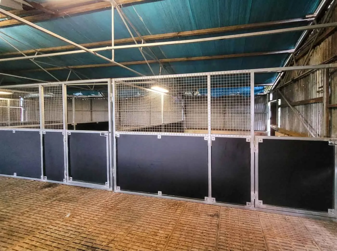 4-Bay Indoor Stable Fitout