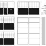 Technical Illustration with dimensions for 4x4m base model panel kit
