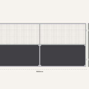 Side/Divider Stable Shelter Panel 5m Ply Mesh Combo