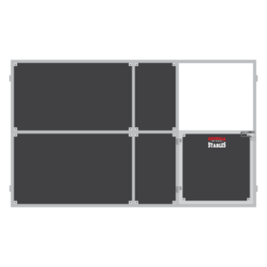 Front Stable Panel 4m Full Ply with Half Gate
